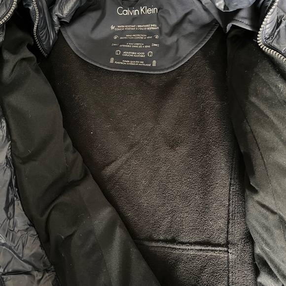 Calvin Klein Ladies’ Dark Blue Raincoat - Picture 6 of 7